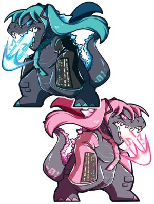Mikuzilla Charm