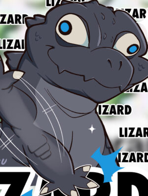Lizard Sticker